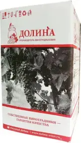 Вино Долина Шардоне баг-ин-бокс, 10 л