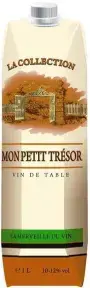 Вино Mon Petit Tresor Blanc Semi-Sec, tetra-pak, 1 л
