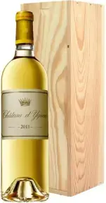 Вино Chateau d'Yquem Sauternes AOC, 2011, wooden box, 0.75л