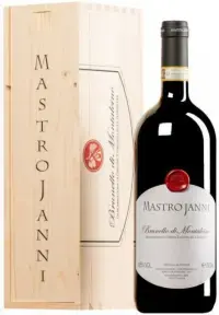 Вино Mastrojanni Brunello di Montalcino DOCG, wooden box, 2018, 1.5 л