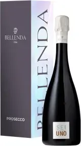  Bellenda Sei Uno Conegliano Valdobbiadene DOCG Prosecco Superiore, gift box, 2020, 0.75 л