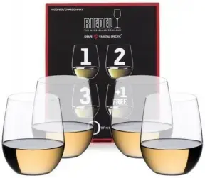  Riedel O Buy 4 Pay 3 Viognier/Chardonnay, set of 4 glasses, 0.32 л