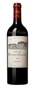 Вино Chateau Pontet-Canet Pauillac AOC 5-me Grand Cru Classe, 2021, 0.75 л