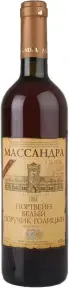  Массандра Портвейн Белый Поручик Голицын, 0.75 л