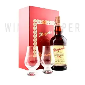 Виски Glenfarclas 15 years gift box with 2 glasses 0.7 л