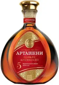 Коньяк Арташени 5-летний, 0.5 л
