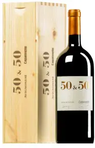  Avignonesi-Capannelle, 50 & 50, 2019, wooden box, 18 л