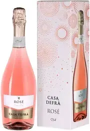 Игристое вино Casa Defra Prosecco DOC Rose, gift box, 0.75 л