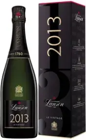 Шампанское Lanson Le Vintage Brut, gift box, 2013, 0.75 л