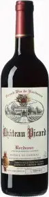 Вино Chateau Picard Bordeaux AOC, 2021, 0.75 л