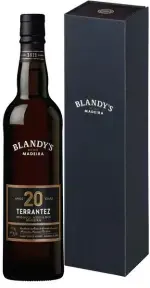 Вино Blandy's Terrantez Medium Rich 20 Years Old, gift box, 0.5 л