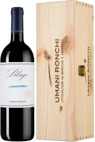 Вино Pelago Marche Rosso IGT wooden box, 2020, 0.75 л