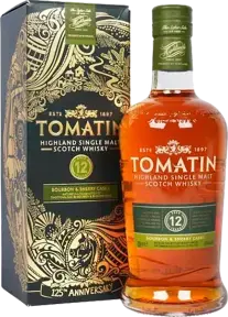 Виски Tomatin 12 Years Old 0.7 л