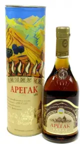 Коньяк Арегак 5 Звезд, в тубе, 0.5 л