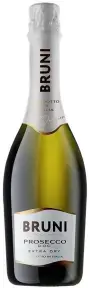 Игристое вино Bruni Prosecco DOC Extra Dry, 2023, 0.75 л