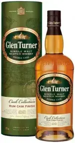 Виски Glen Turner Rum Cask Finish, gift tube, 0.7 л