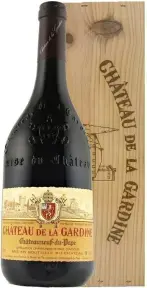 Вино Chateau de la Gardine Chateauneuf du Pape AOC, wooden box, 2019, 0.75 л