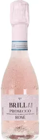 Игристое вино Brilla! Prosecco DOC Rose, 2023, 0.2 л
