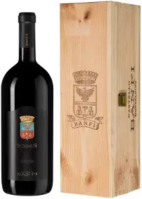Вино Banfi SummuS Sant'Antimo DOC, wooden box, 1997, 1.5 л