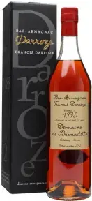 Арманьяк Bas-Armagnac Domaine de Bernadotte Vintage in gift box 1973 0.7 л