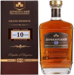 Коньяк ДВКК 10-летний КС, в подарочной коробке, 0.5 л