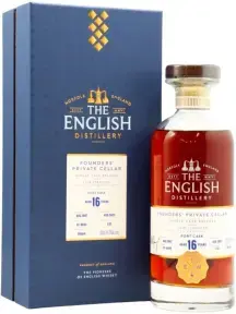 Виски The English Founders Private Cellar Port Cask 16 Year Old, gift box, 0.7 л