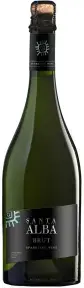 Игристое вино Santa Alba Brut, 0.75 л