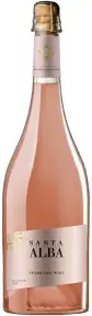Игристое вино Santa Alba Rose Brut, 0.75 л