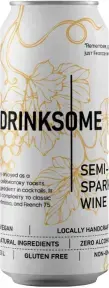 Игристое вино Drinksome Semi-Sweet Sparkling Zero Alcohol, in can, 0.33 л