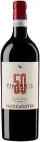 Вино San Silvestro Rosso 50 Vigne Vecchie Piemonte DOC, 2020, 0.75 л