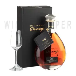 Арманьяк Bas-Armagnac Vintage in decanter in gift box 1964 0.7 л