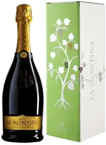 Игристое вино  Franciacorta DOCG Brut La Montina, gift box, 2023, 0.75 л