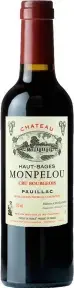 Вино Chateau Haut-Bages Monpelou Pauillac AOC, 2017, 0.375 л