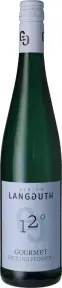 Вино Ulrich Langguth 12° Gourmet Riesling Feinherb, 2023, 0.75 л