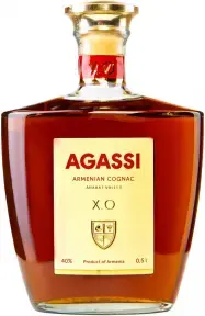 Коньяк Agassi X.O, 0.5 л