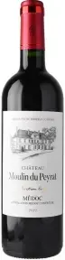 Вино Chateau Moulin du Peyrat Medoc AOC, 2022, 0.75 л