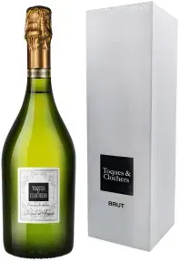 Игристое вино Toques et Clochers Cremant de Limoux AOC white gift box, 0.75 л
