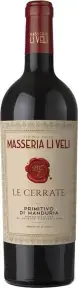 Вино Masseria Li Veli Le Cerrate Primitivo di Manduria DOC, 2022, 0.75 л