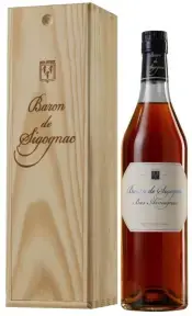 Арманьяк Baron de Sigognac, wooden box, 1995, 0.7 л 