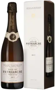 Игристое вино Patriarche Brut Cremant de Bourgogne AOC, gift box, 0.75 л