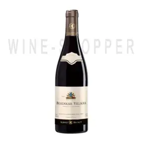 Вино Beaujolais VILLAGE. Albert Bischo dry, 0.375 л