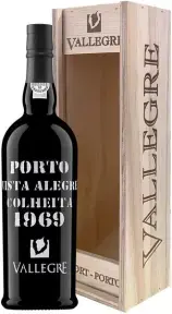 Портвейн Vista Alegre Сolheita, 1969, wooden box 0.75 л