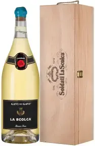 Вино La Scolca Gavi dei Gavi DOCG, wooden box, 2023, 3 л