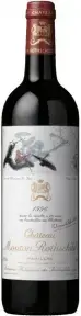 Вино Chateau Mouton Rothschild Pauillac AOC Premier Grand Cru Classe, 1996, 0.75 л