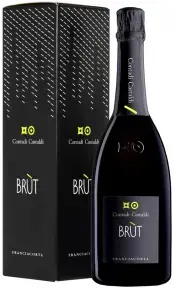 Игристое вино Contadi Castaldi Franciacorta Brut DOCG, gift box, 0.75 л