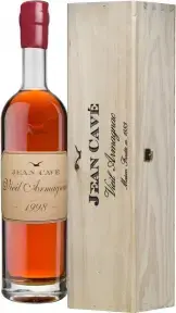 Арманьяк Jean Cave Vieil Armagnac AOC, wooden box, 1998, 0.7 л