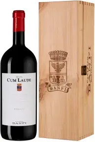 Вино Banfi Cum Laude Toscana IGT, wooden box, 2022, 1.5 л