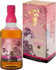 Виски The Matsui Single Cask Sakura 5 Years Old, gift box, 0.7 л