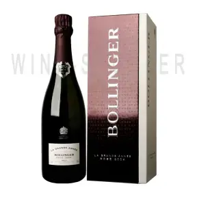 Шампанское Bollinger Grande Annee Rose Brut gift box 2004 0.75 л