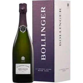 Шампанское Bollinger Grande Annee Rose Brut gift box 2005 0.75 л